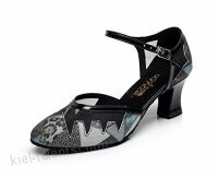 JSHOE Damen Tanzschuhe Latin Salsa / Tango / Tee / Samba / Modern / Jazz Schuhe Sandalen High Heels C-heeled5.5cm-UK2.5/EU32/Our33 - GY0F4MSL